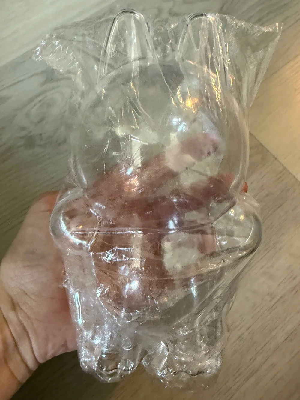 New In Bag Labubu Clear Acrylic Display Case Keep Your Labubu Dust Free
